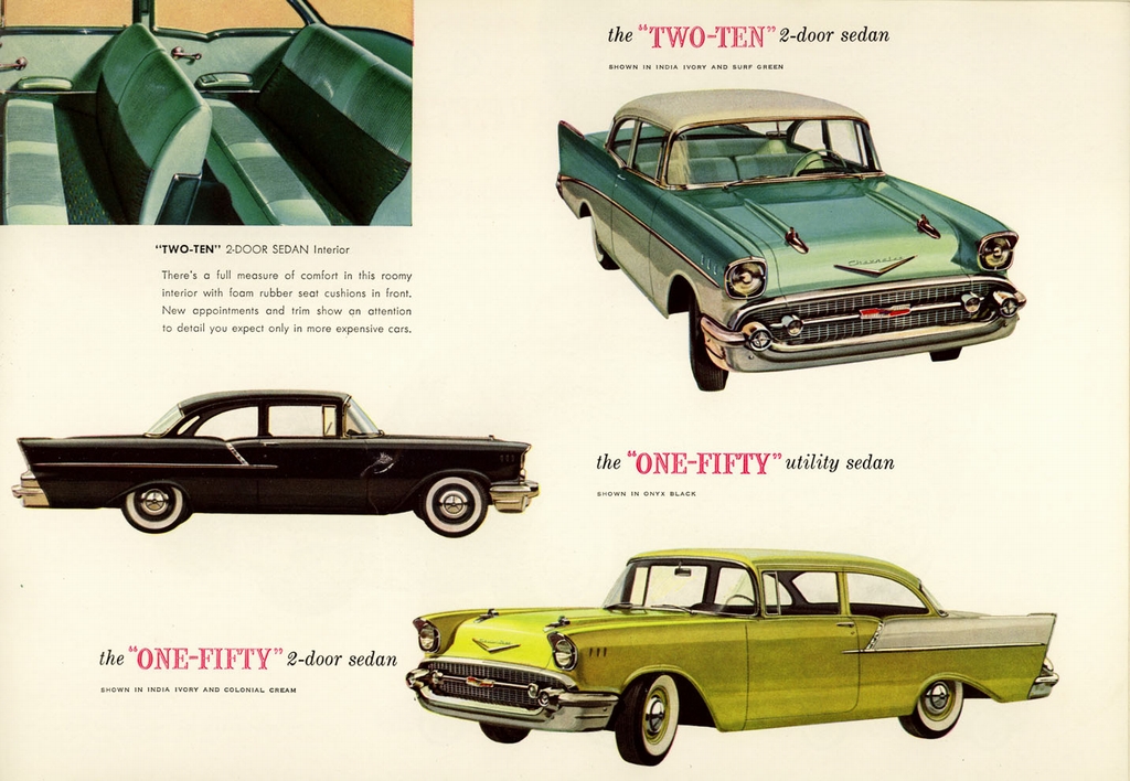 1957 Chevrolet Brochure Page 19
